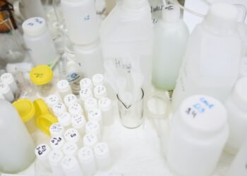 chemicals in laboratory 3735700