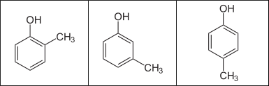 isomeri cresolo-chimicamo
