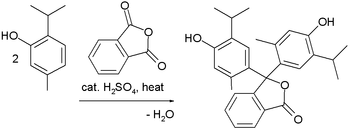 sintesi timolftaleina-chimicamo