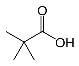 struttura acido pivalico-chimicamo