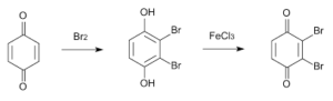2,3-dibromo,1,4-benzochinone