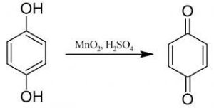 sintesi con MnO2